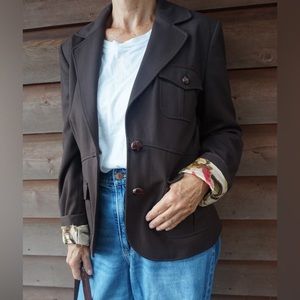OLSEN (Europe) Classic Brown Blazer